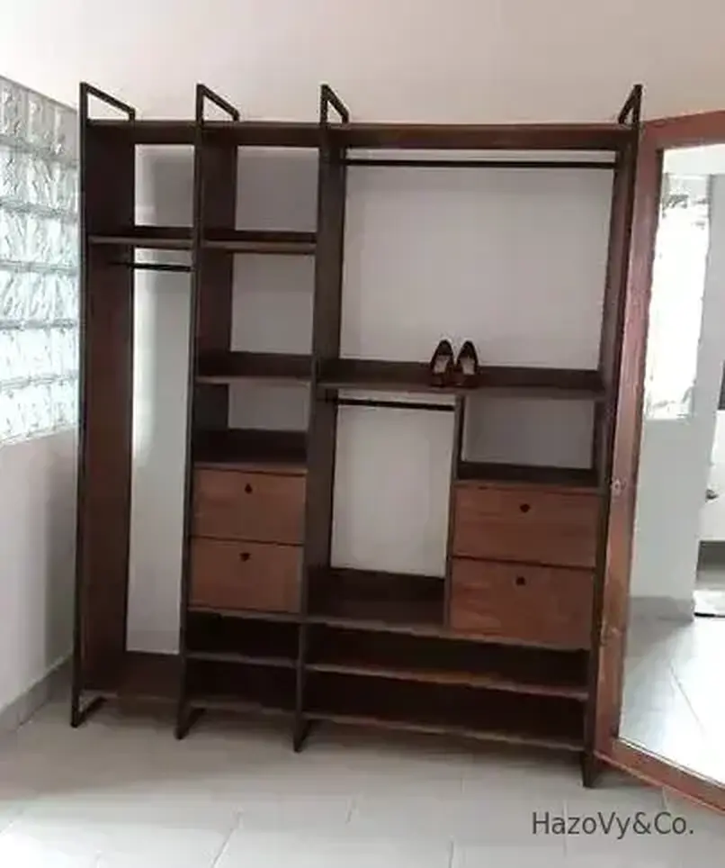 Dressing en bois & métal, sur mesure — HazoVy&Co Antananarivo