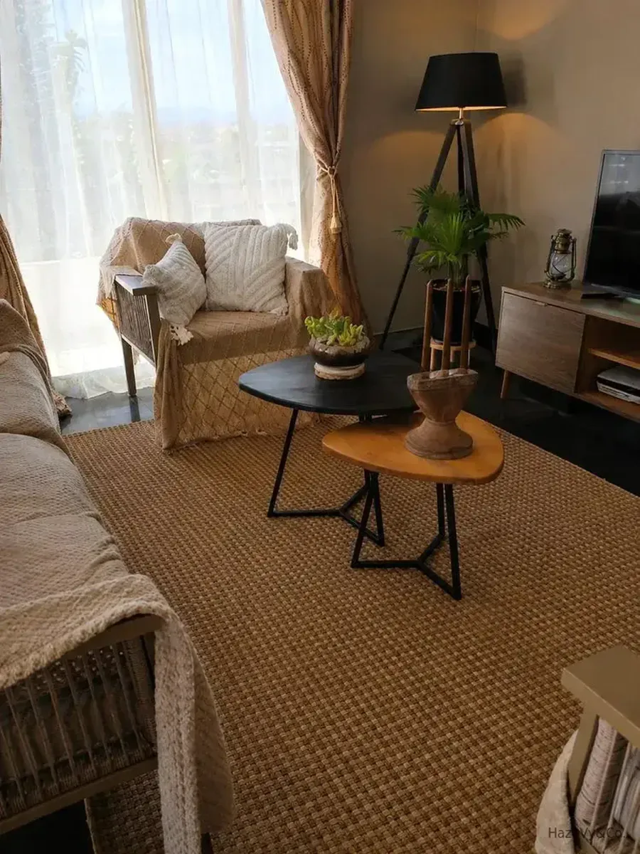 Table basse en bois & métal, sur mesure — HazoVy&Co Antananarivo